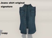 Jeans shirt  original signature
