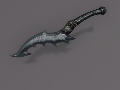 Second Life Marketplace - Habib Creations - Demon Claw Dagger (blue)