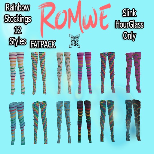 Romwe - RainBow Stocking FatPack