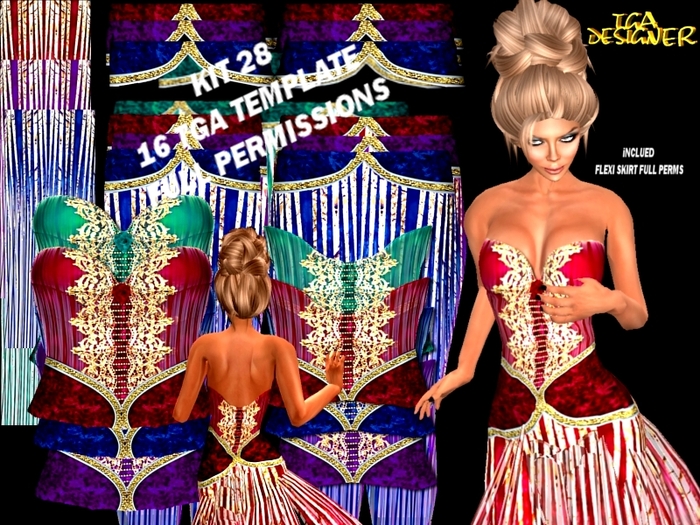 TGA DESIGNER -KIT 28 TGA FULL PERMS
