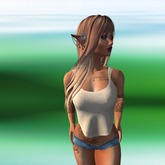 Essence of Ribbed Tank Tan