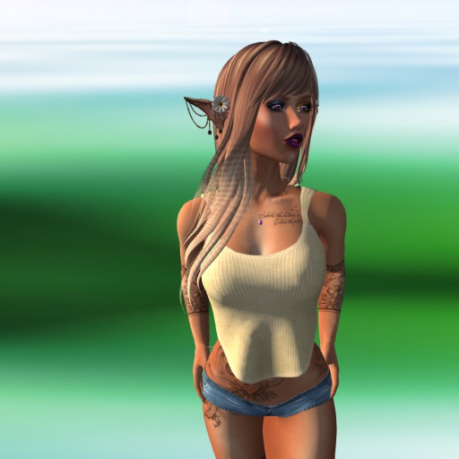 Essence of Ribbed Tank Lt Yellow