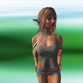 Essence of Ribbed Tank Gray