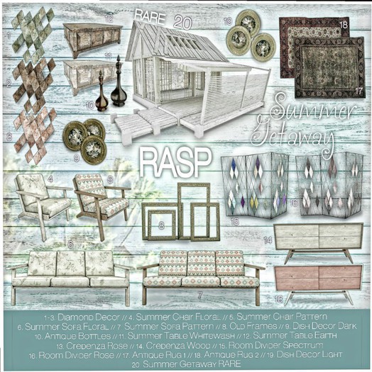 RASP-Summer Getaway RARE