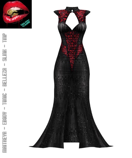 _!_L.C.T.M_!_  Elvira Dress Red