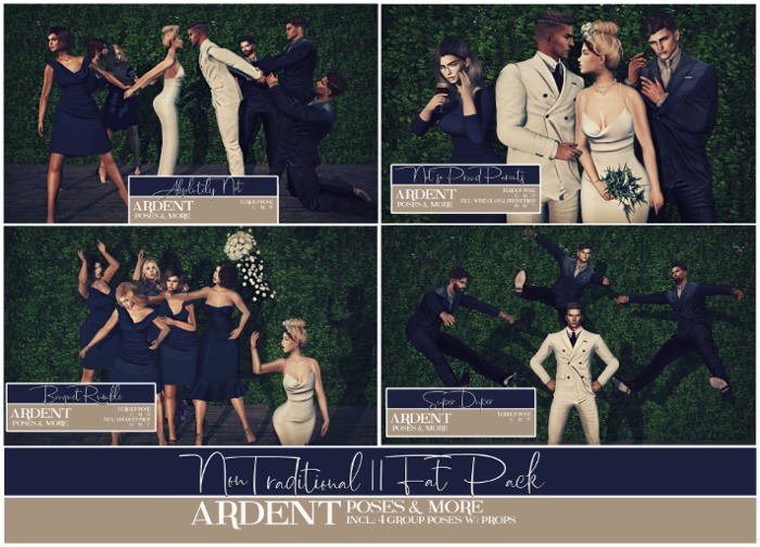 Ardent Poses - Non Traditional II Fat Pack