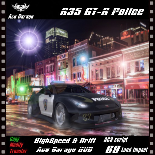 [A.G] R35 GT-R Police