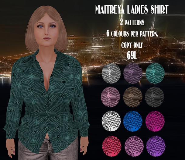 Maitreya Essential Shirt (Geometrics)