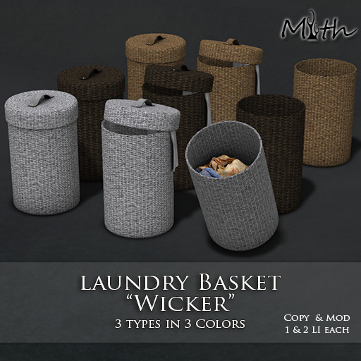 Myth - Laundry Basket Wicker