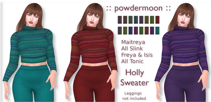 powdermoon - Holly Sweater DEMO With HUD