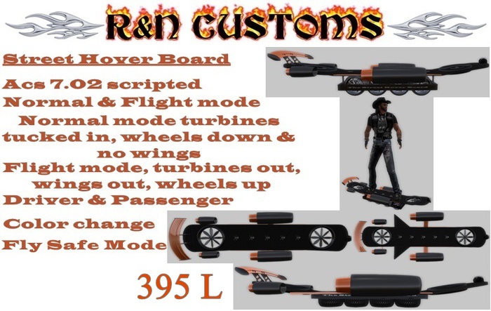 R&N Street Hover Board Boxed