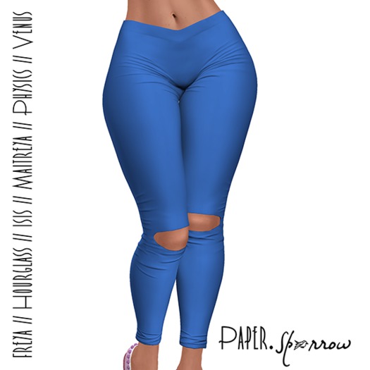 Paper.Sparrow - Galaxy Blue - Imogen Yoga Pants