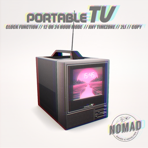 NOMAD // Retro Portable TV // A