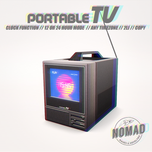 NOMAD // Retro Portable TV // B