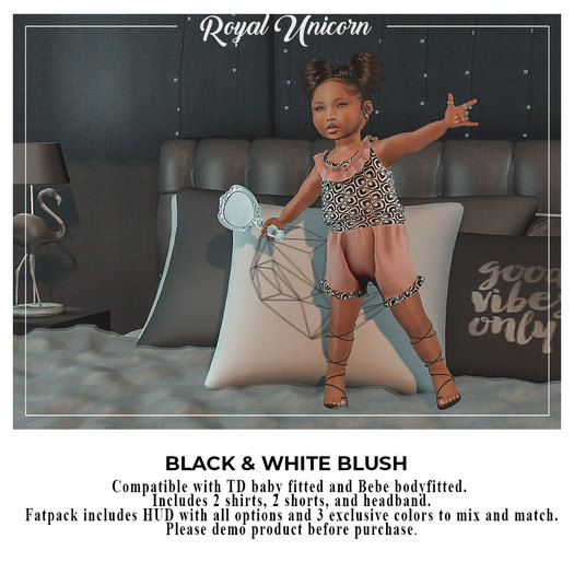 !! RU !! Black & White Blush [Fatpack]