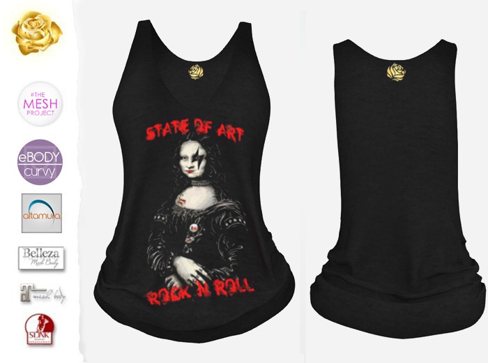 Rock Collection Vol.5  *  Mona Lisa Rock * Inodoro Store *