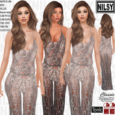 SEQUINNED JUMPSUIT,2Skins,all bodies