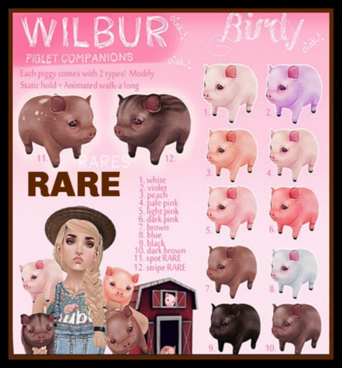 Birdy - Wilbur - Stripes [box] RARE