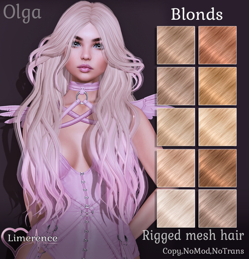 {Limerence} Olga hair-Blonds