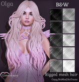 {Limerence} Olga hair-B&W