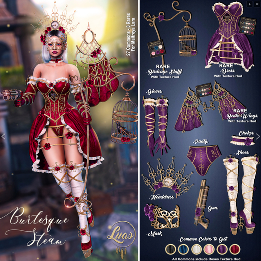  Luas Burlesque Steam Gun 