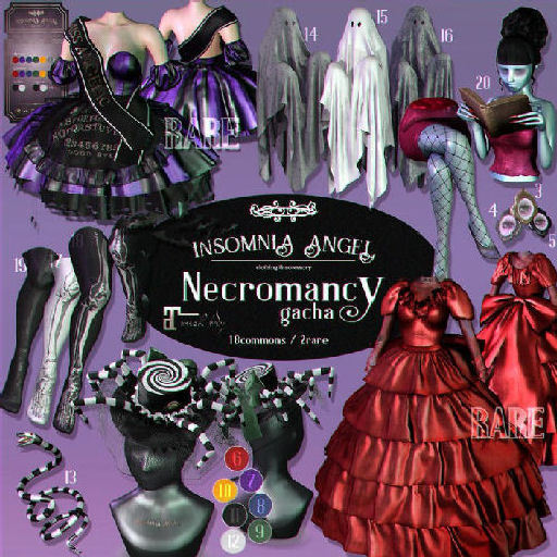 Insomnia Angel . necromancy -14- bedsheet ghost [A]