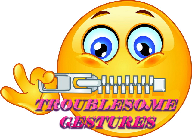 troublesome gestures - CRICKET BIIYE