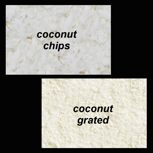 coconut textures