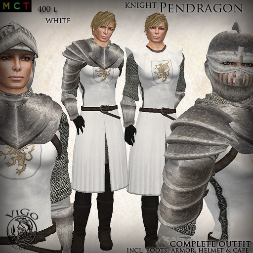 ViGo - Pendragon V1 white