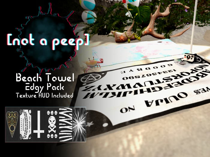 [n.a.p] Beach Towel - Edgy Pack