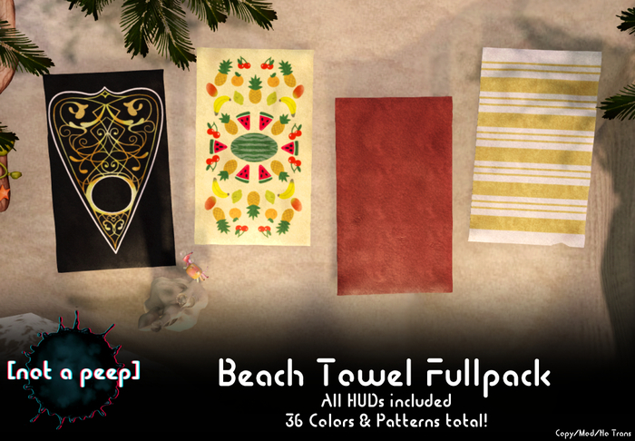 [n.a.p] Beach Towel - Fullpack