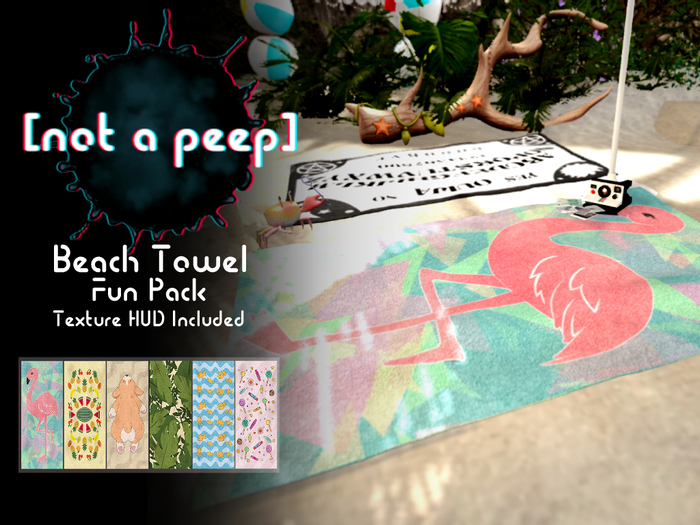 [n.a.p] Beach Towel - Fun Pack Unpacker (Add Me!)