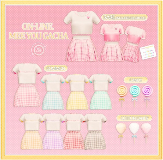ON-LINE. MEE YOU GACHA / GRAY