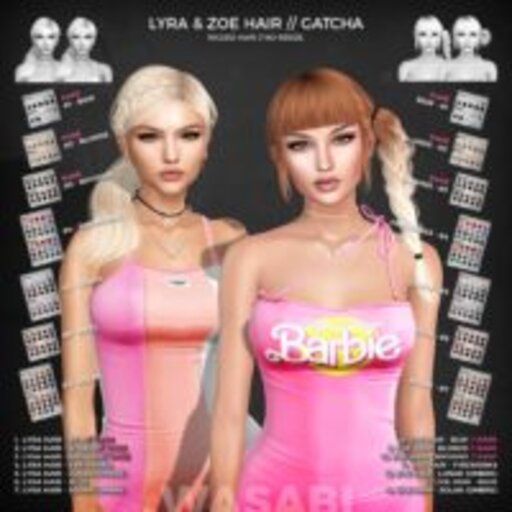 Wasabi // Lyra Mesh Hair - #6 Reds