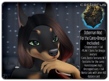 .:C:. Dobie mod - Black/Tan - Omega + Legacy Appliers + BOM!