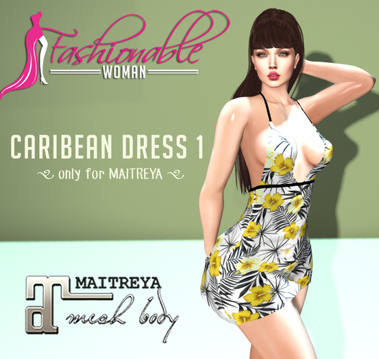 [FASHIONABLE] Caribean Dress Maitreya (1)