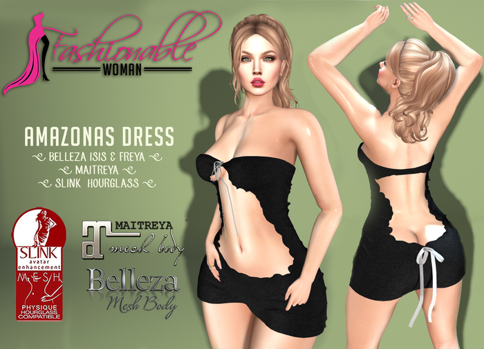 [FASHIONABLE] Amazonas Dress - (2)