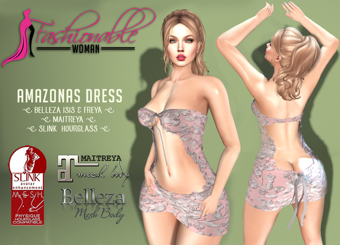 [FASHIONABLE] Amazonas Dress - (3)