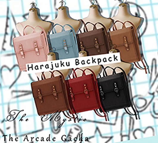 *The Mystic*Harajuku  backpack (Choco)
