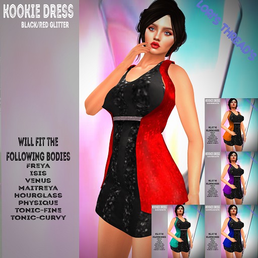 [L.T] Kookie Dress FATPACK (REZ ME)