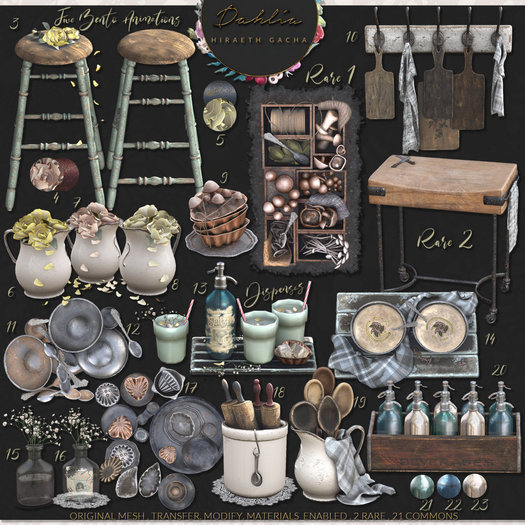 Dahlia - Hiraeth - Seltzer Crate - Blue 22 (BOXED)