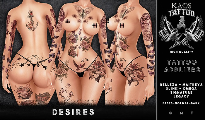 KAOS DESIRES TATTOO