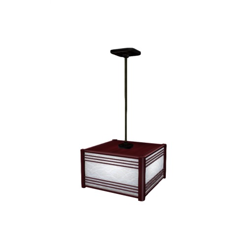 [MiL*MiL]Wa-Ceiling Light Red
