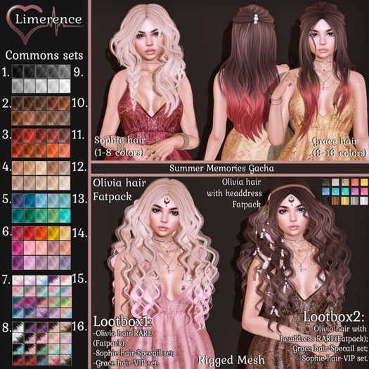 #11 {Limerence} Grace hair-Reds