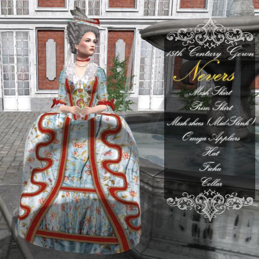 *CG* - 18th Century Gown - Nevers