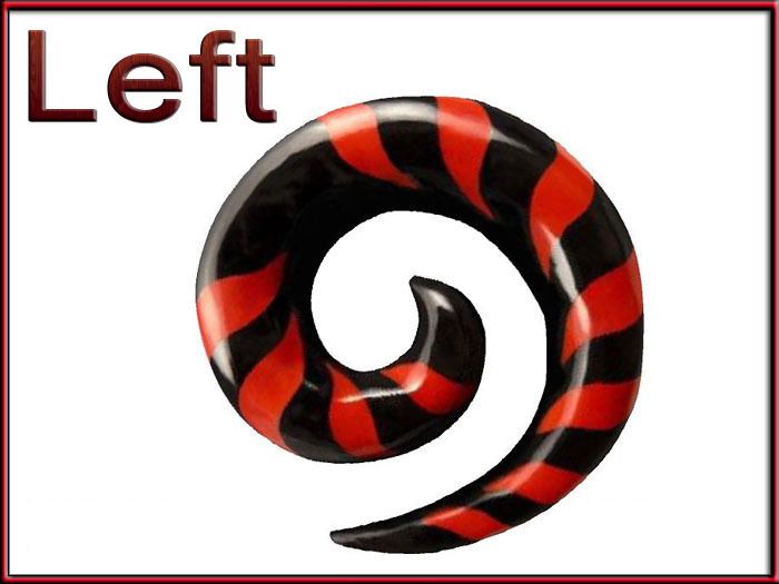 T-3D Creations [ HORNS RED / BLACK ] MESH - Full Perm -