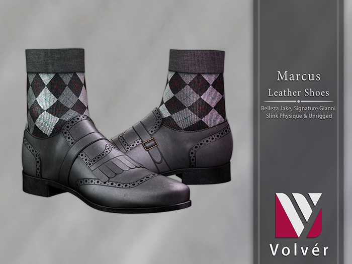 //Volver// Marcus Shoes - Dark Slategray