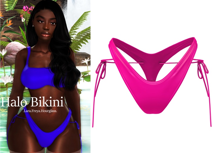 {Monarch} Halo Bikini // Briefs // Pink