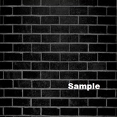 Black Brick Wall Texture CMT