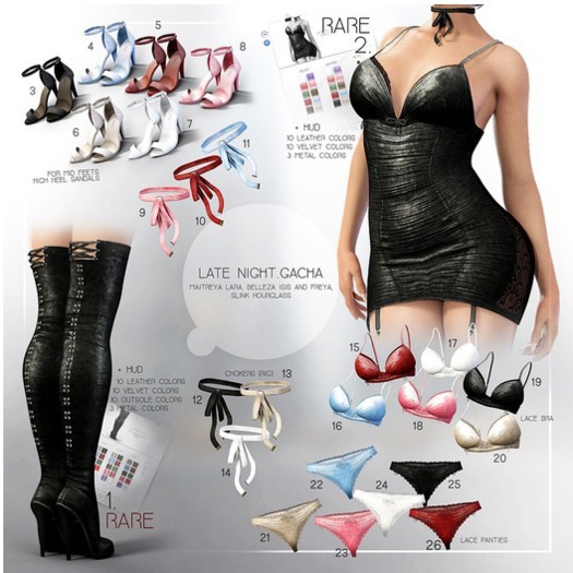 OSMIA - Late.Night.Gacha - Maitreya - High.Heel.Sandals - Bordo